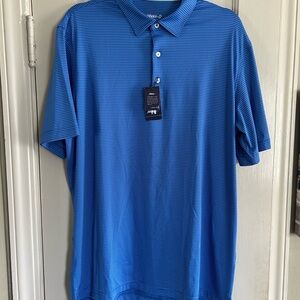 Johnnie-O size L Men’s size L NWT polo Marlin blue